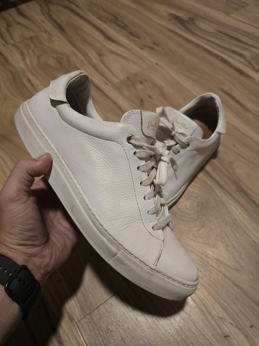 Goodman Leather Low-Top Sneakers